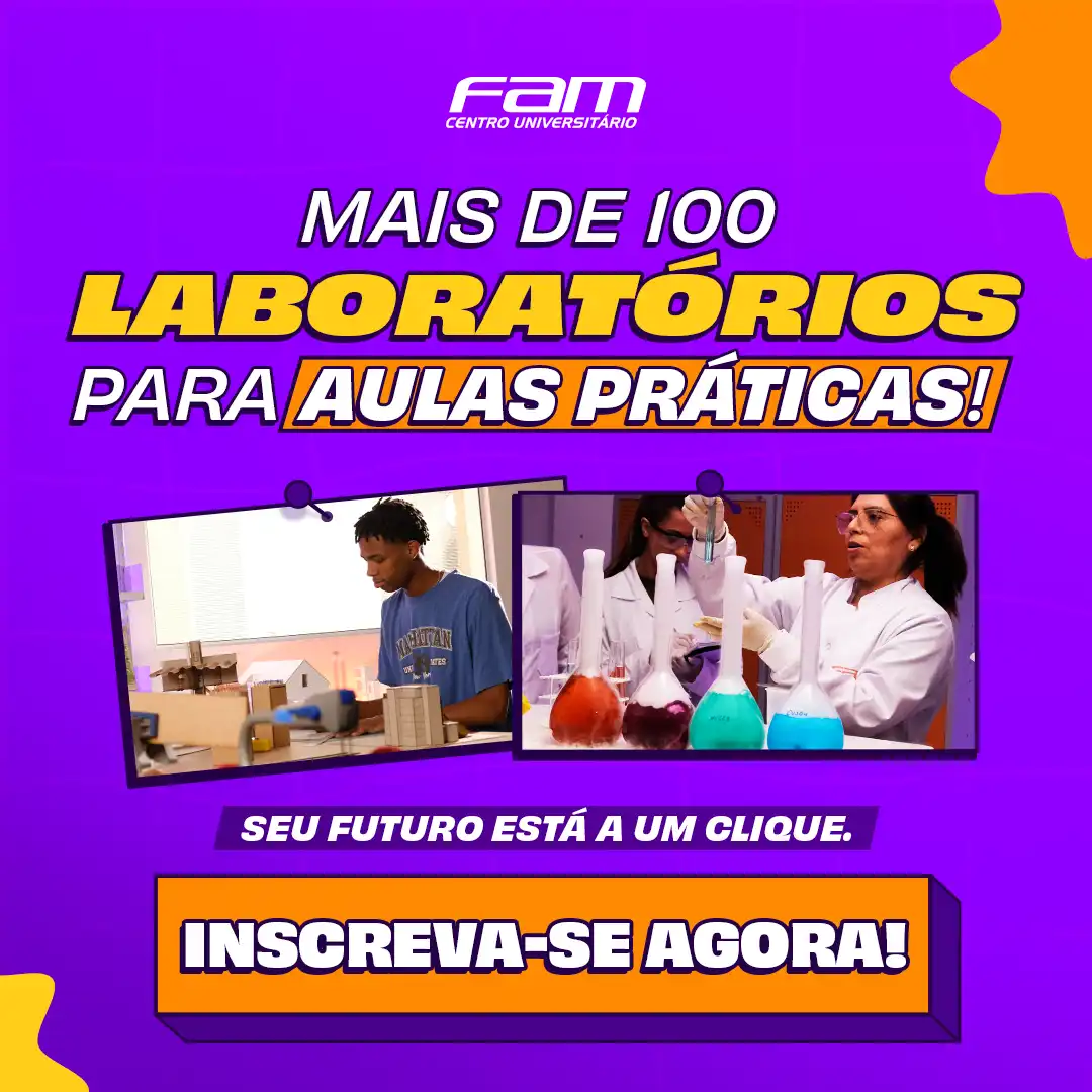 Diferenciais FAM - Infraestrutura moderna e completa