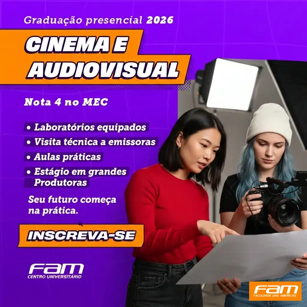 Estudantes em curso de graduação FAM