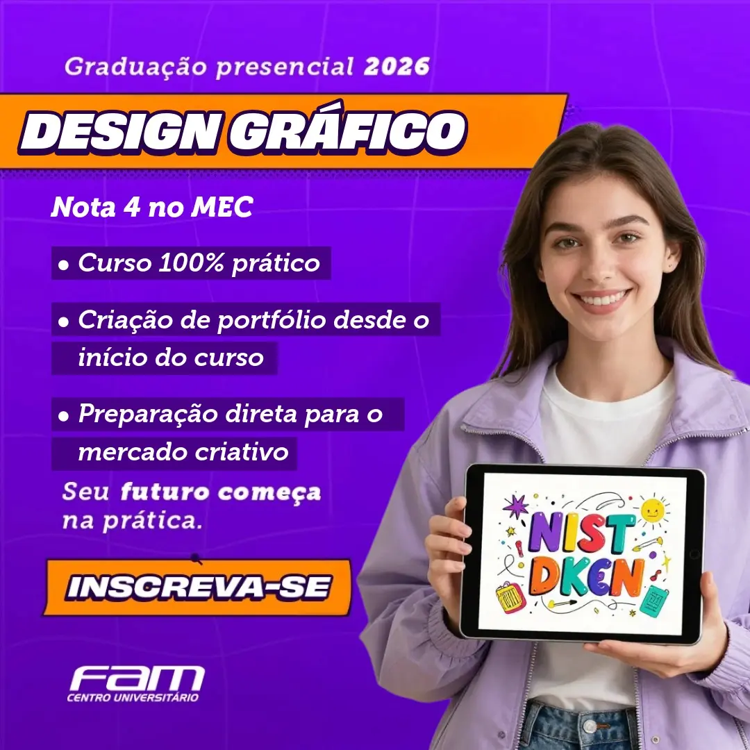 Curso de Design Gráfico FAM