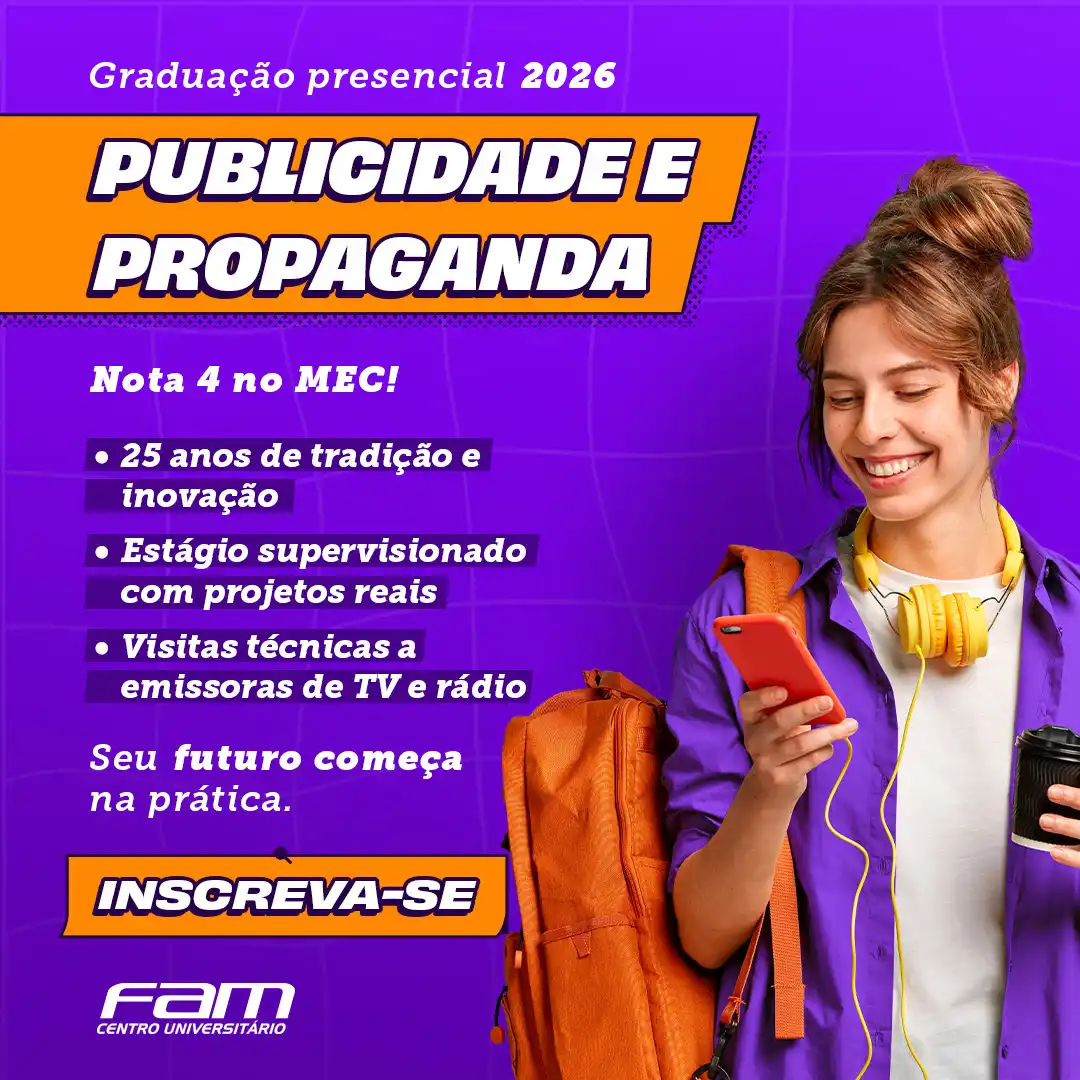 Curso de Publicidade e Propaganda FAM